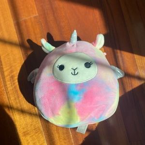 Rainbow llama/ unicorn Squishmallow